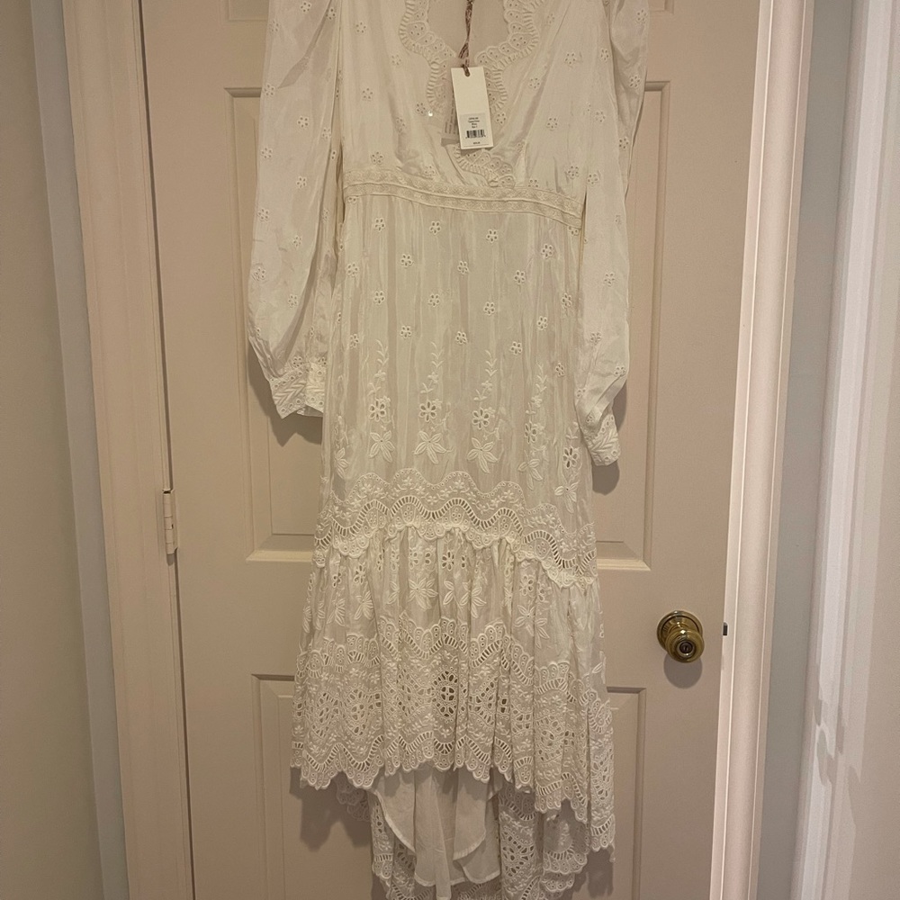 Loveshackfancy silk dress